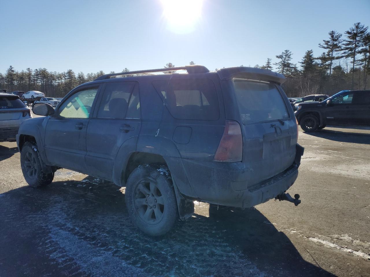 2003 Toyota 4Runner VIN JTEBU14R438009023 Copart auction photo, side / rear end damage thumbnail 2