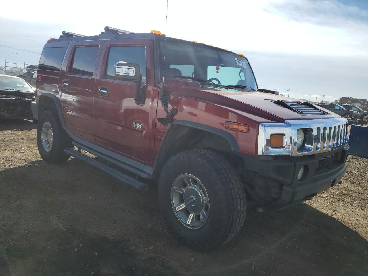 2005 Hummer H2 VIN 5GRGN23U65H113582 Copart auction photo, minor dent/scratches damage thumbnail 4