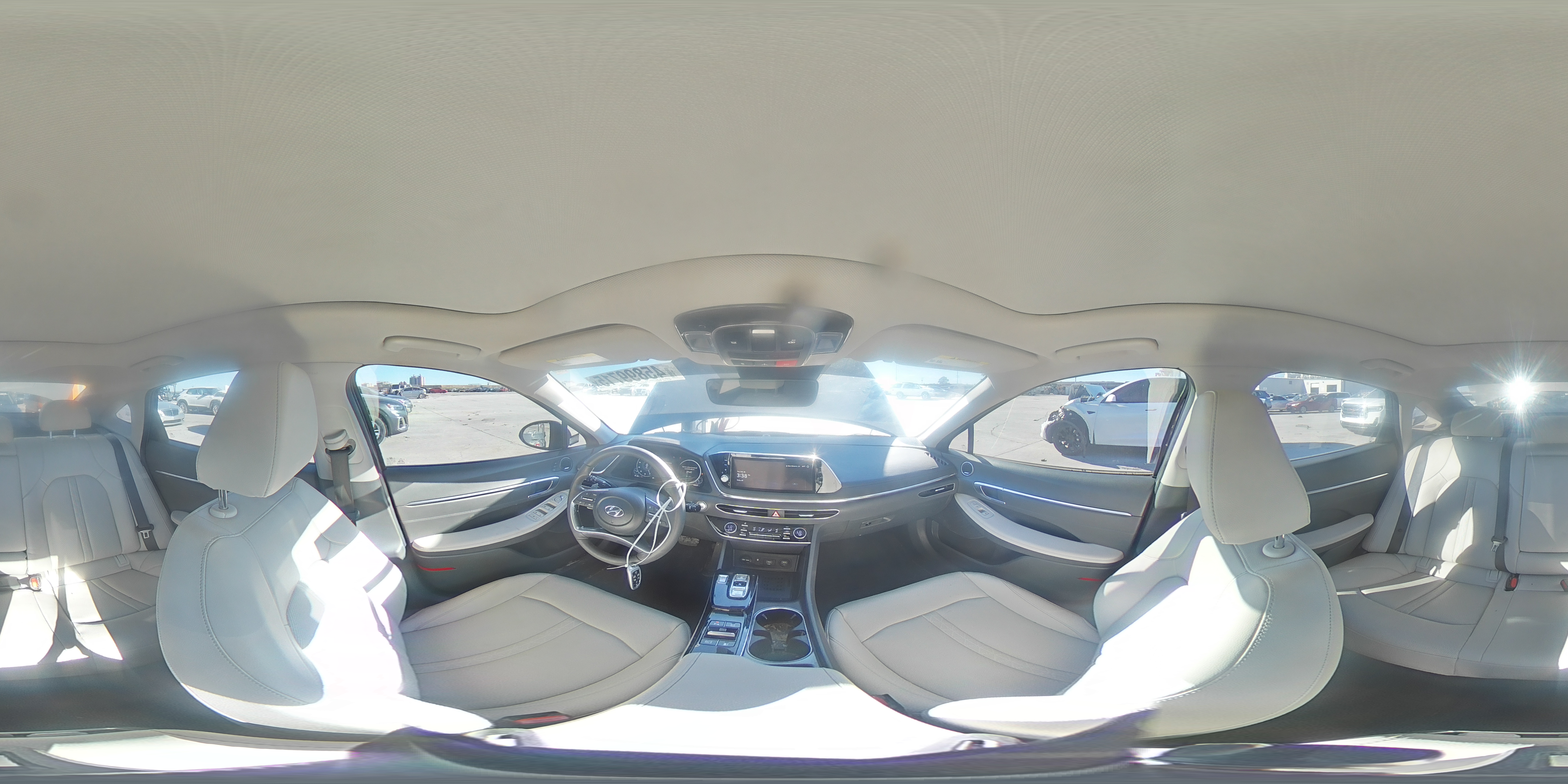 2022 Hyundai Sonata VIN KMHL34J27NA243877 Copart auction photo, front end damage thumbnail 12