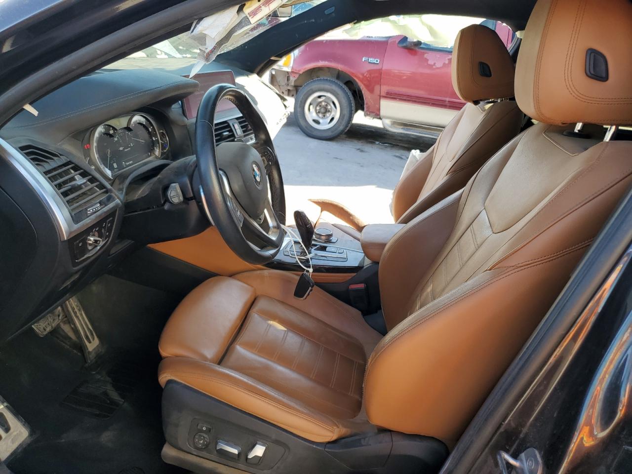 2019 BMW X4 VIN 5UXUJ5C50K9A33129 Copart auction photo, front end / side damage thumbnail 7