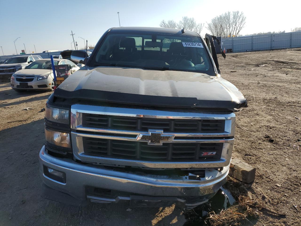 2014 Chevrolet Silverado VIN 3GCUKREC0EG267158 Copart auction photo, all over / hail damage thumbnail 5