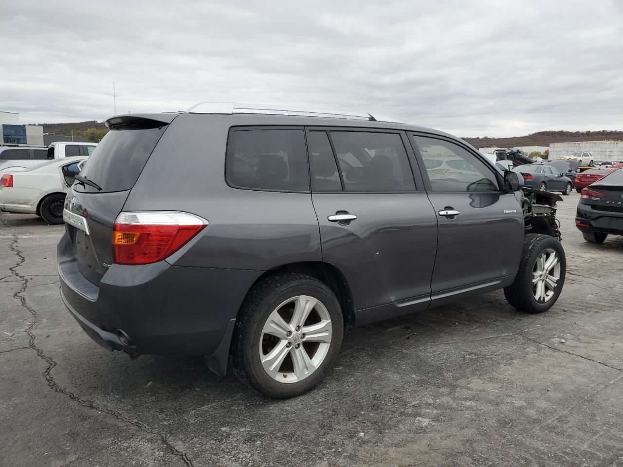2010 Toyota Highlander VIN 5TDDK3EH8AS001763 Copart auction photo, front end / minor dent/scratches damage thumbnail 3