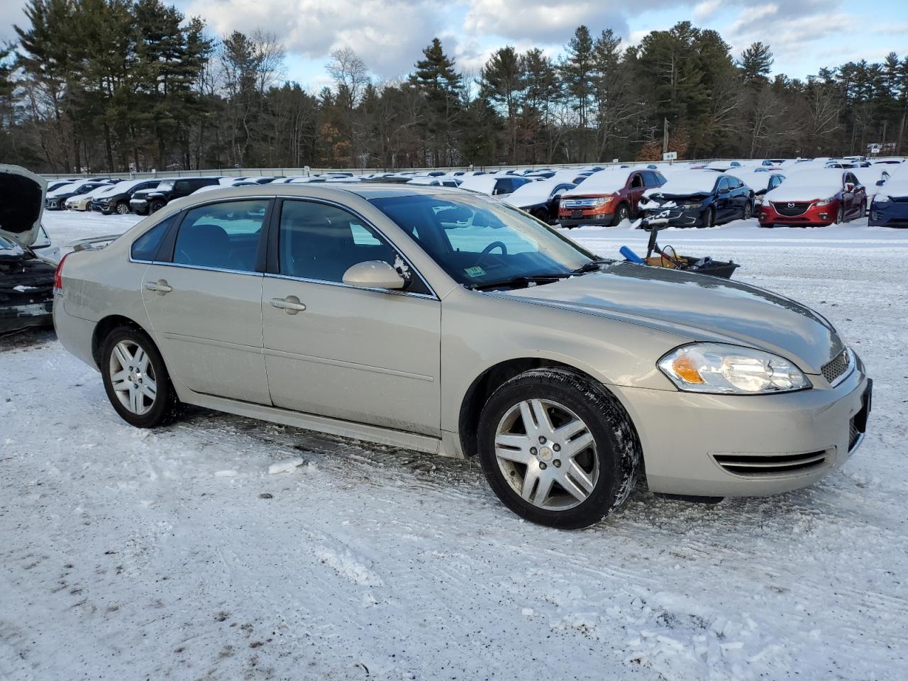 2012 Chevrolet Impala VIN 2G1WG5E32C1179648 Copart auction photo, side / rear end damage thumbnail 4