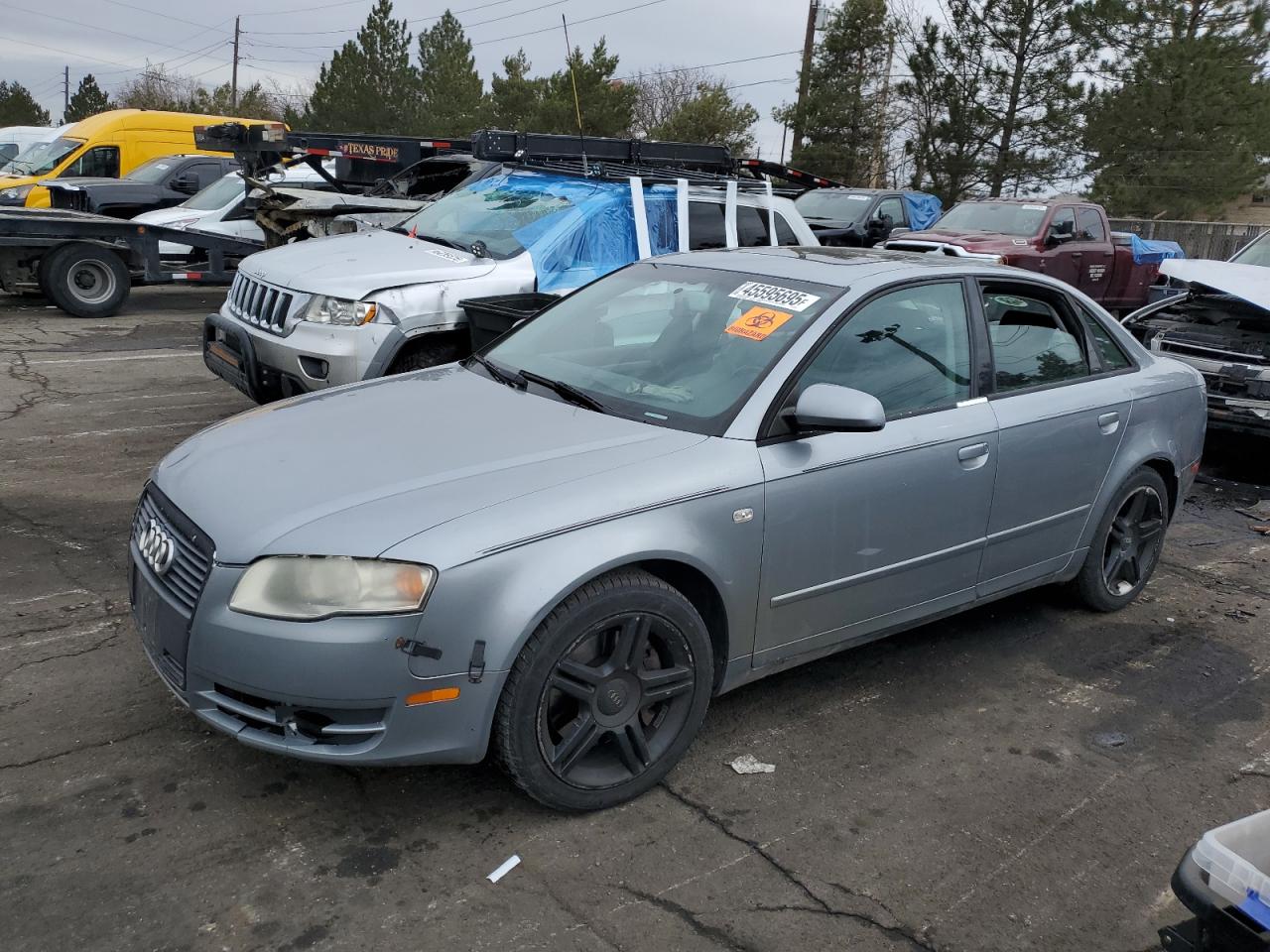 2007 Audi A4 VIN WAUDF78EX7A097525