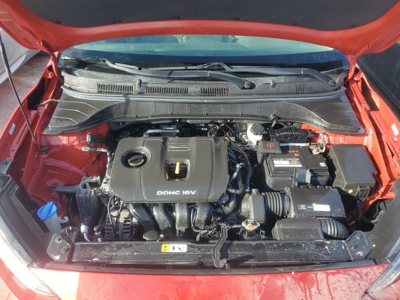 2019 Hyundai Kona VIN KM8K12AA6KU196252 Copart auction photo, water/flood damage thumbnail 12