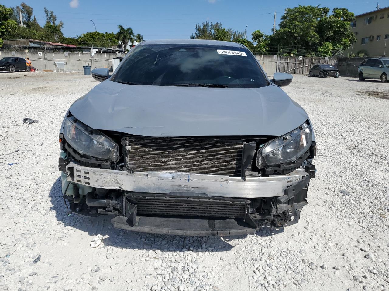 2021 Honda Civic VIN SHHFK7H49MU203303 Copart auction photo, front end / minor dent/scratches damage thumbnail 5