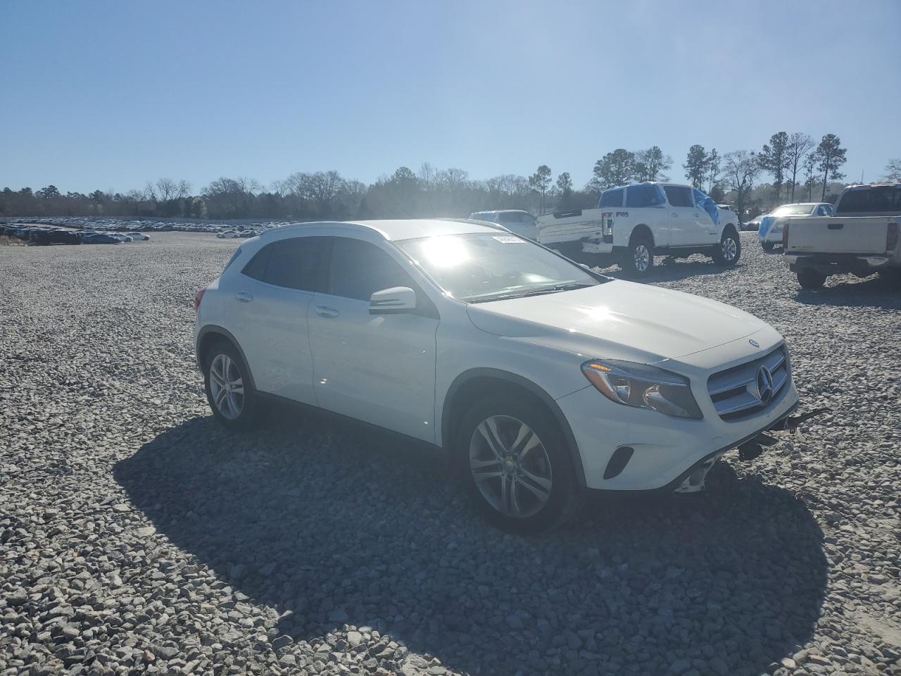 2015 Mercedes-Benz GLA-klasse VIN WDCTG4EBXFJ111078 Copart auction photo, front end damage thumbnail 4