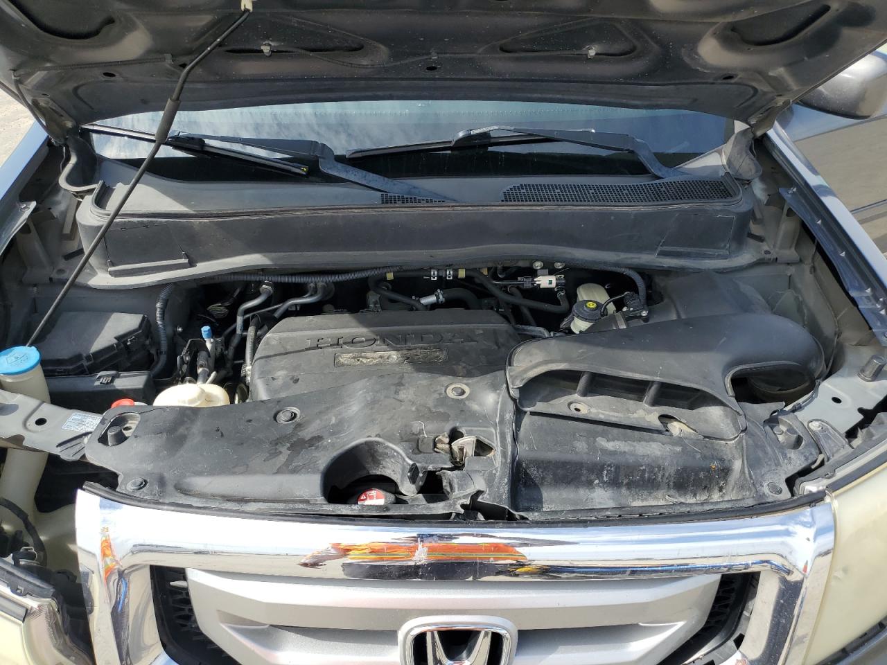 2010 Honda Pilot VIN 5FNYF3H56AB003300 Copart auction photo, front end damage thumbnail 13
