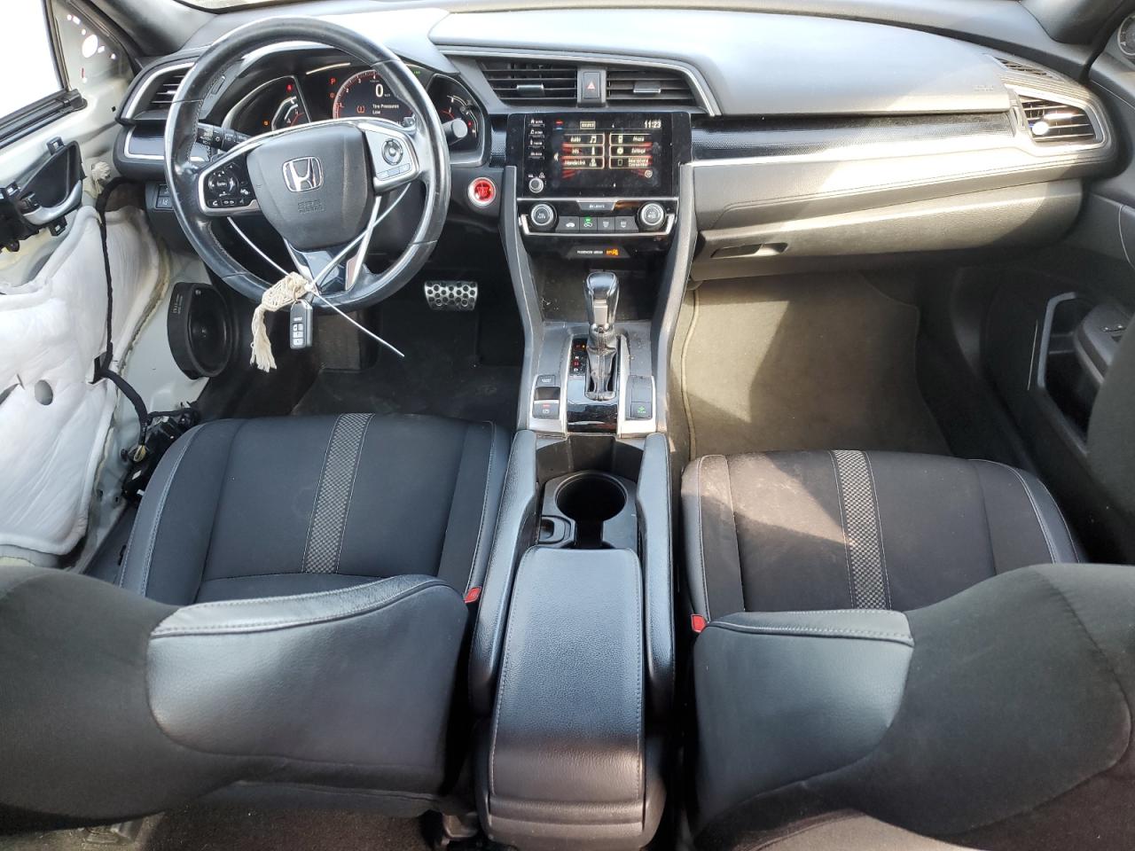 2019 Honda Civic VIN 2HGFC2F83KH506111 Copart auction photo, front end / side damage thumbnail 8