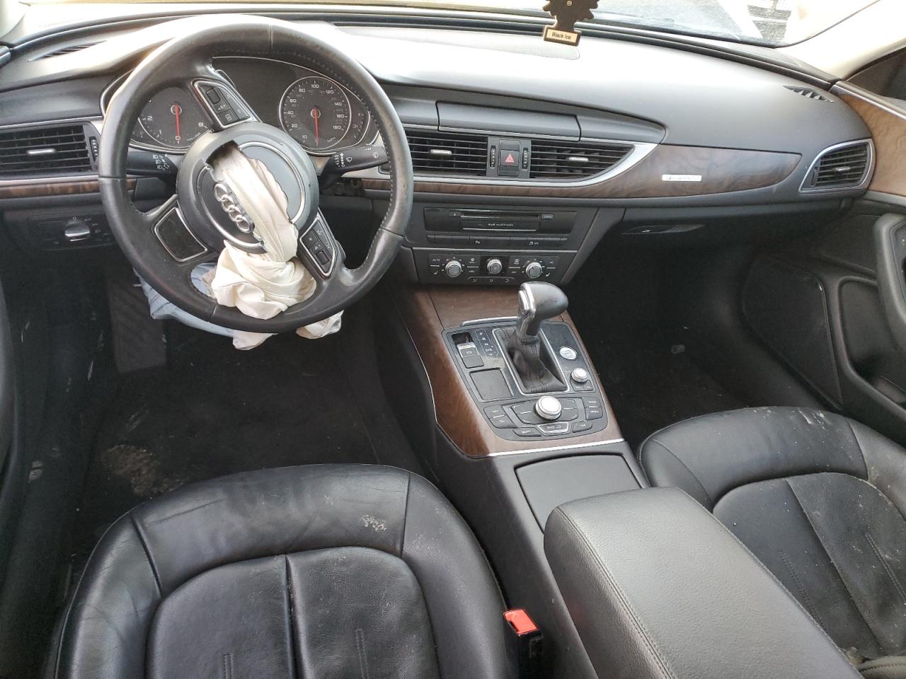 2014 Audi A6 VIN WAUGFAFC6EN018420 Copart auction photo, front end damage thumbnail 8
