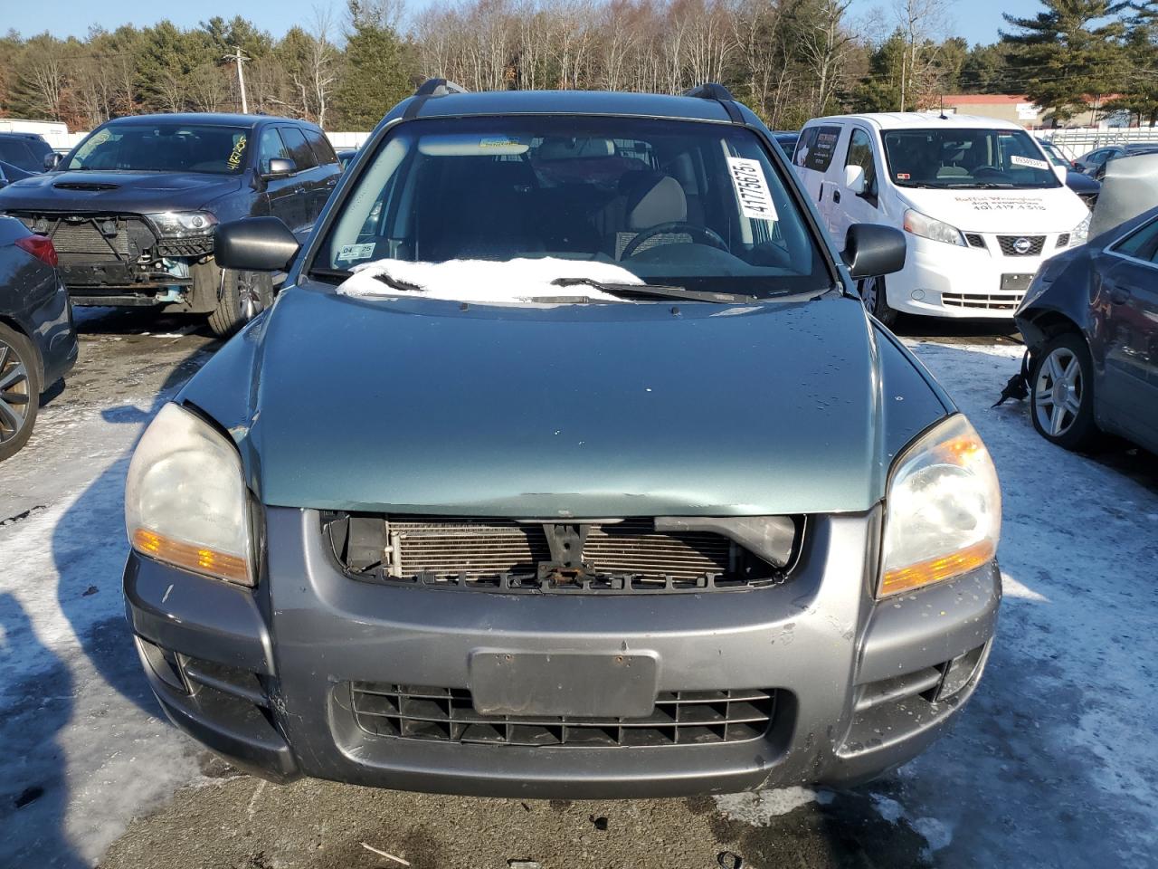 2007 KIA Sportage VIN KNDJE723577347279 Copart auction photo, rear end damage thumbnail 5