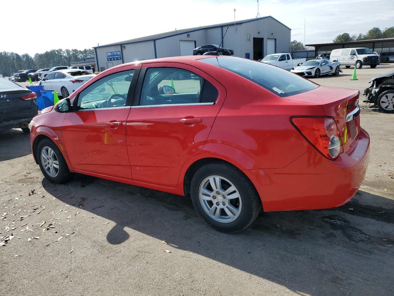 2015 Chevrolet Sonic VIN 1G1JC5SH3F4133678 Copart auction photo, mechanical / side damage thumbnail 2