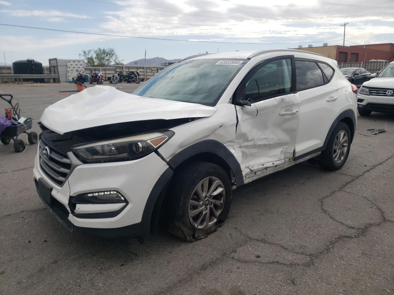 2017 Hyundai Tucson VIN KM8J3CA43HU562974