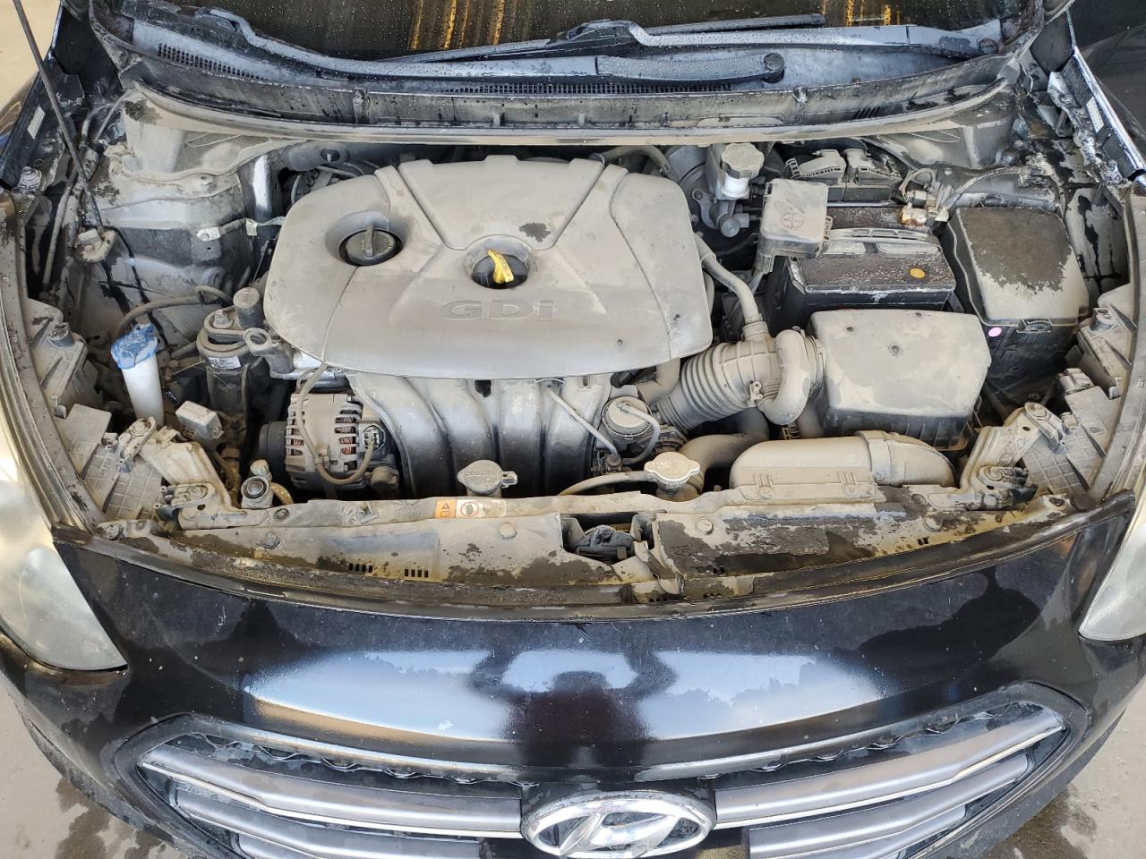 2017 Hyundai Elantra VIN KMHD35LH2HU379283 Copart auction photo, front end damage thumbnail 11