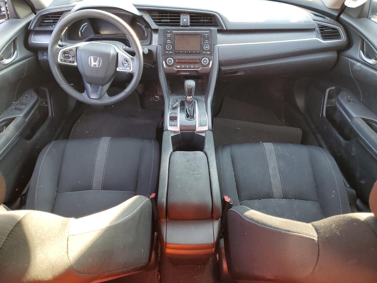 2019 Honda Civic VIN 2HGFC2F69KH602551 Copart auction photo, side / front end damage thumbnail 8