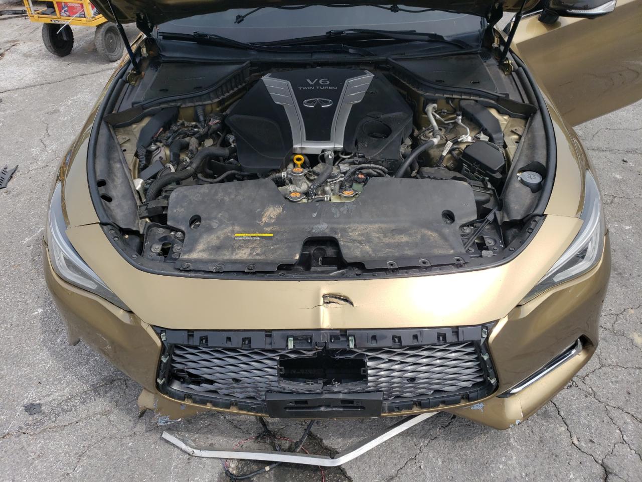 2017 Infiniti Q60 VIN JN1FV7EK4HM610568 Copart auction photo, side damage thumbnail 11