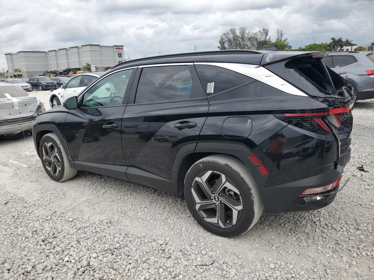 2024 Hyundai Tucson VIN 5NMJF3DE1RH407591 Copart auction photo, rear end damage thumbnail 2