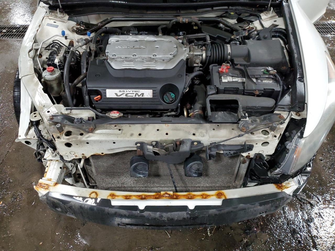2009 Honda Accord VIN 1HGCP36829A004762 Copart auction photo, front end / rear end damage thumbnail 11