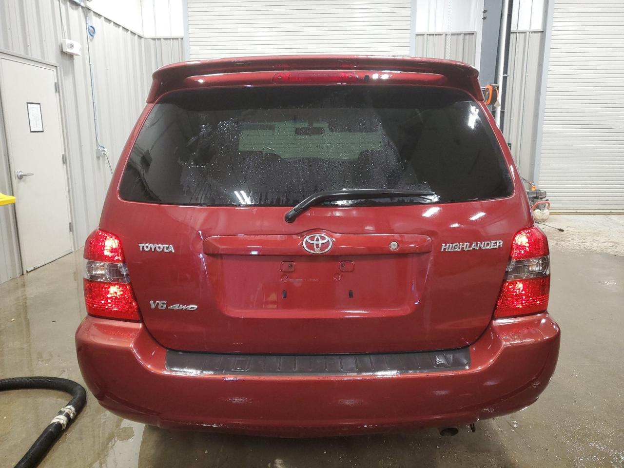 2007 Toyota Highlander VIN JTEEP21A670231852 Copart auction photo, front end damage thumbnail 6