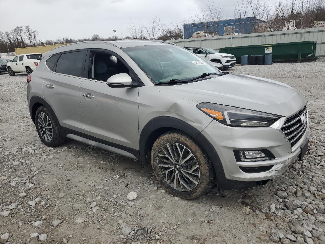 2020 Hyundai Tucson VIN KM8J3CAL0LU199324 Copart auction photo, water/flood / side damage thumbnail 4