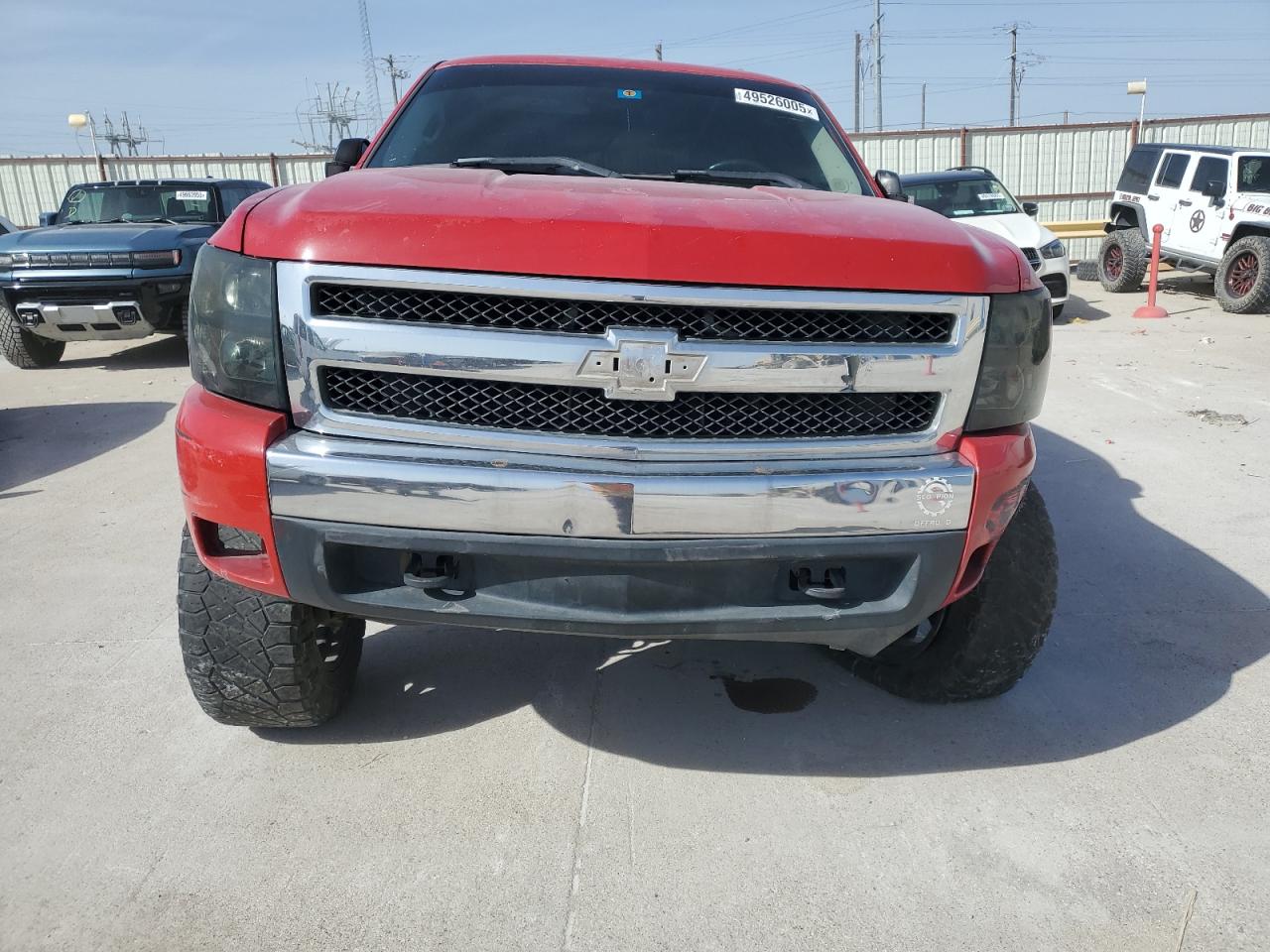 2007 Chevrolet Silverado VIN 2GCEC19C071643236 Copart auction photo, rear end / side damage thumbnail 5