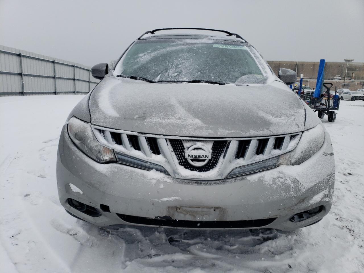 2012 Nissan Murano VIN JN8AZ1MW6CW218559 Copart auction photo, front end / minor dent/scratches damage thumbnail 5