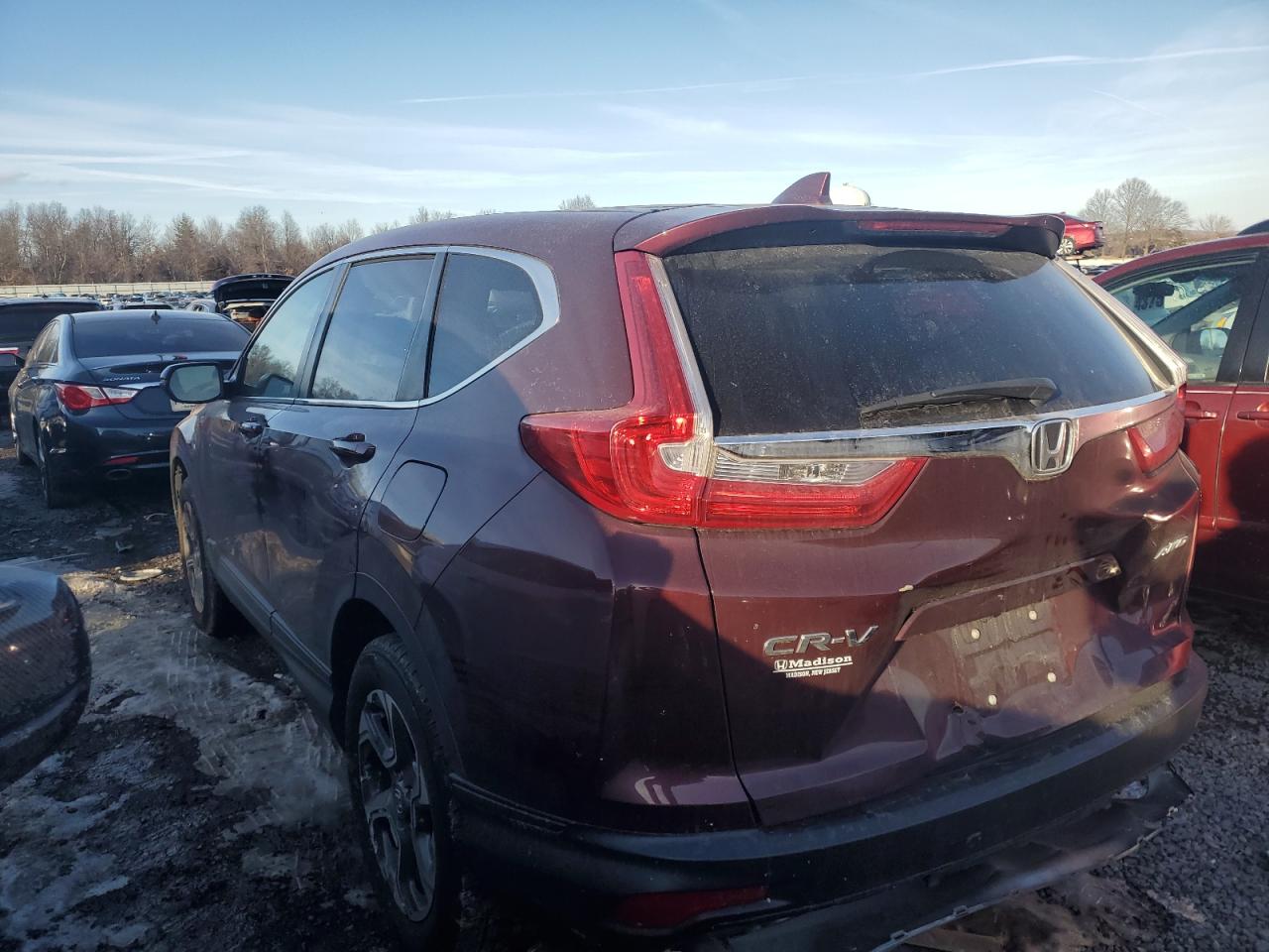 2019 Honda CR-V VIN 5J6RW2H80KL021938 Copart auction photo, rear end damage thumbnail 2