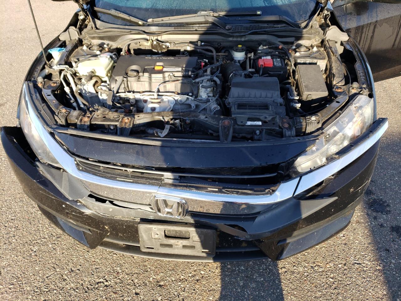 2017 Honda Civic VIN 19XFC2F51HE052997 Copart auction photo, rear end / front end damage thumbnail 11