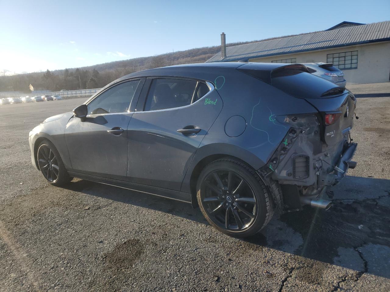 2020 Mazda 3 VIN JM1BPBNM3L1156365 Copart auction photo, rear end damage thumbnail 2