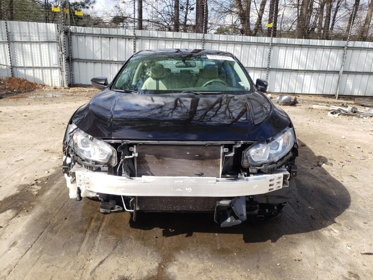 2016 Honda Civic VIN 19XFC2F56GE028693 Copart auction photo, vandalism / front end damage thumbnail 5