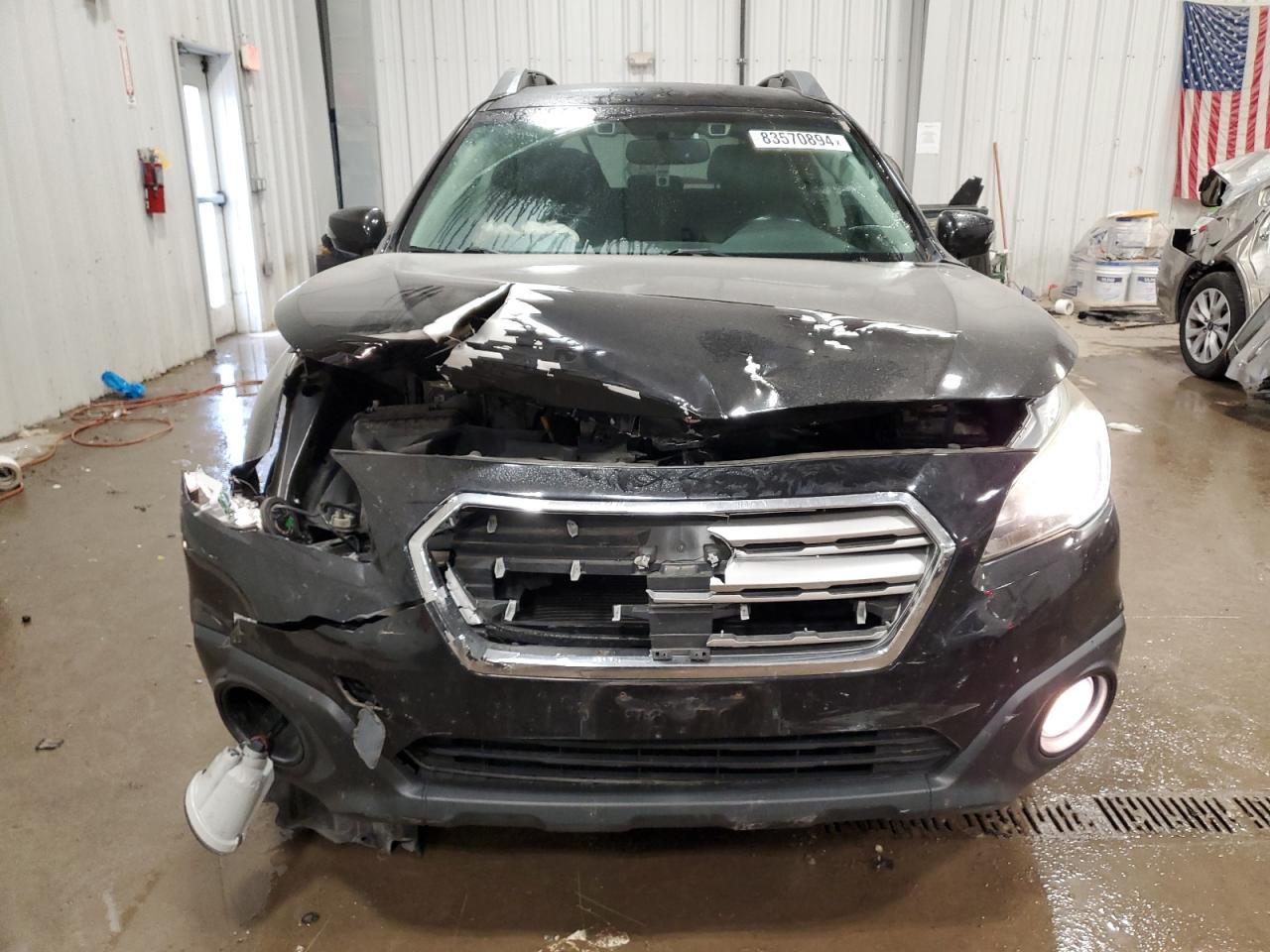 2015 Subaru Outback VIN 4S4BSBFC1F3352135 Copart auction photo, front end damage thumbnail 5
