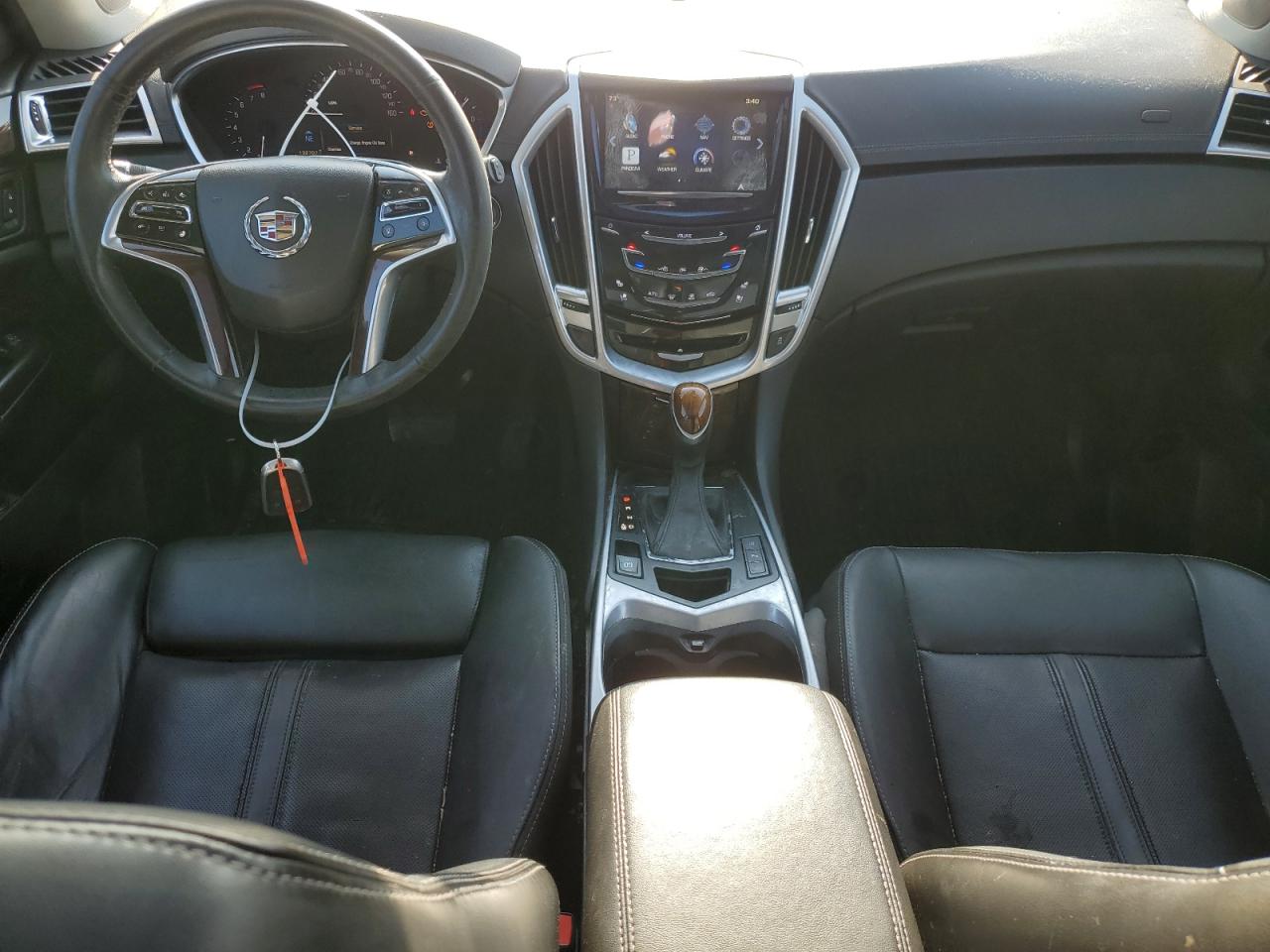 2013 Cadillac SRX VIN 3GYFNJE37DS535551 Copart auction photo, front end damage thumbnail 8