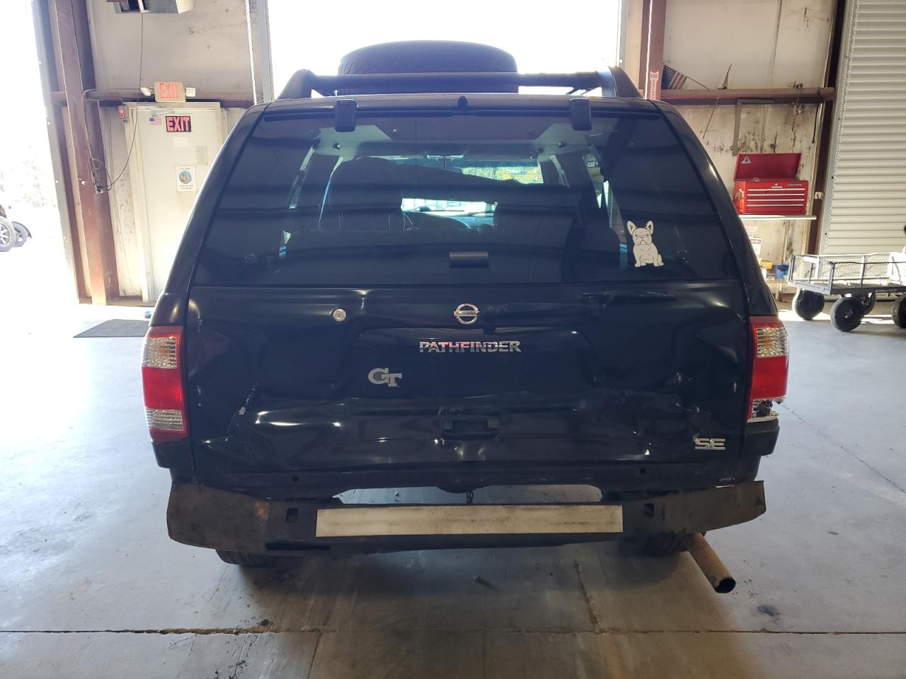 2004 Nissan Pathfinder VIN JN8DR09X24W802385 Copart auction photo, all over damage thumbnail 6