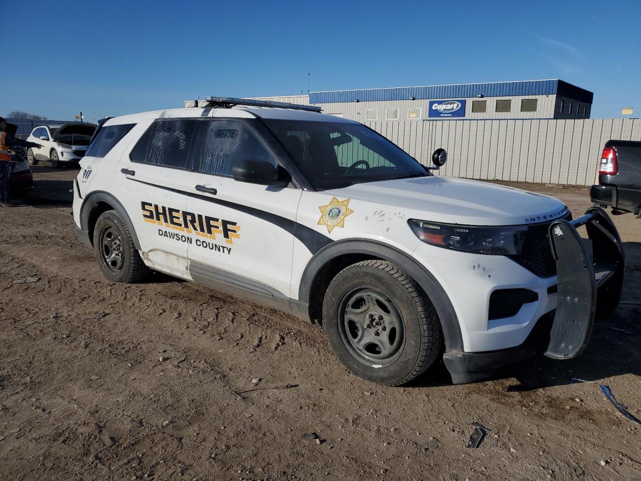 2020 Ford Explorer VIN 1FM5K8AC3LGC01261 Copart auction photo, rear end damage thumbnail 4