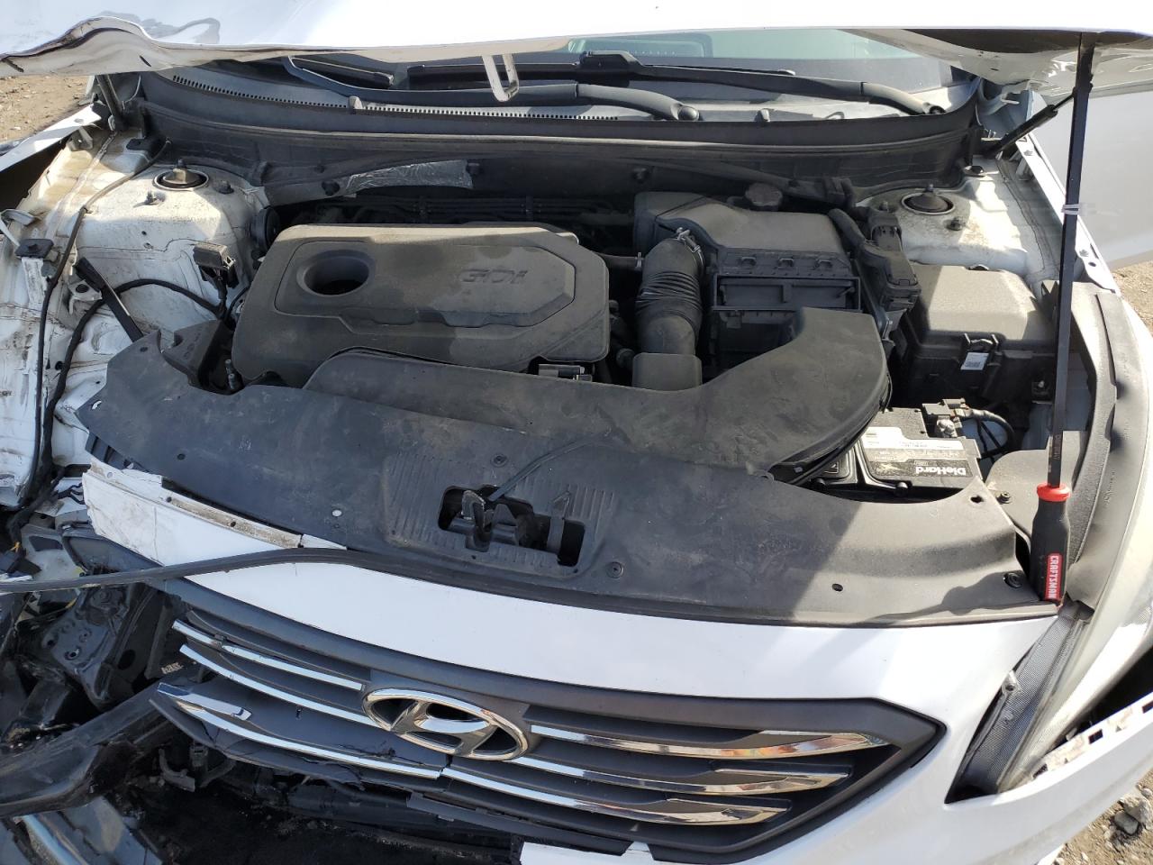 2017 Hyundai Sonata VIN 5NPE34AF6HH457076 Copart auction photo, front end damage thumbnail 12