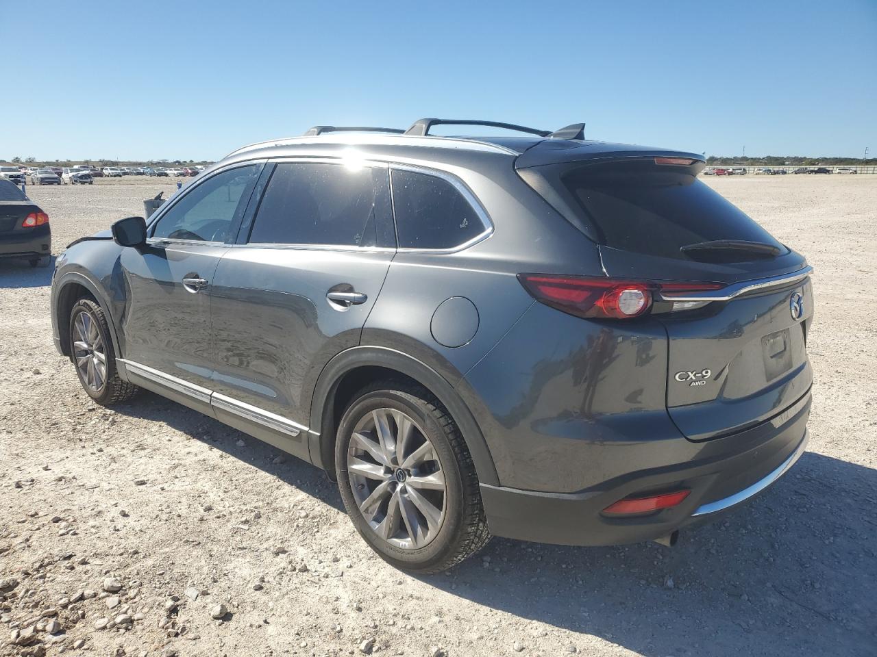 2021 Mazda CX-9 VIN JM3TCBDY6M0530244 Copart auction photo, front end / side damage thumbnail 2