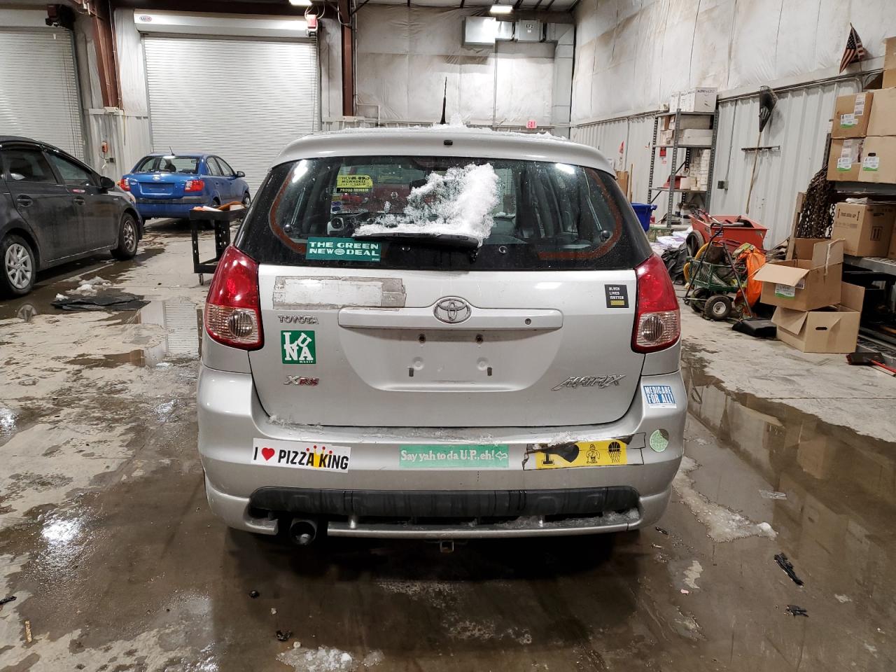 2004 Toyota Corolla VIN 2T1KY32E64C180334 Copart auction photo, front end / side damage thumbnail 6
