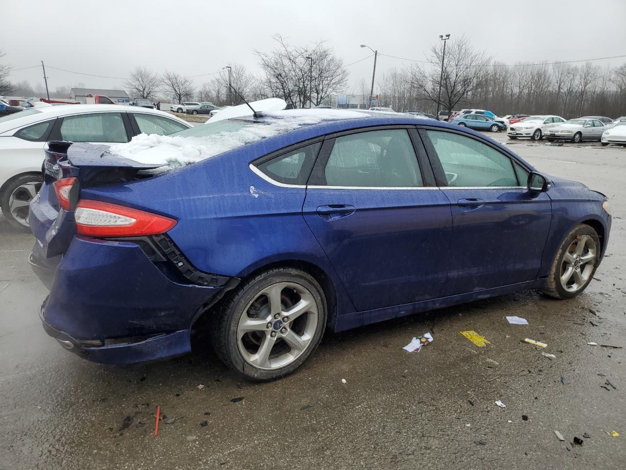 2014 Ford Fusion VIN 3FA6P0H90ER266737 Copart auction photo, all over damage thumbnail 3