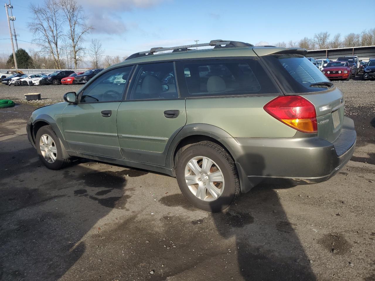 2005 Subaru Legacy VIN 4S4BP61C657379760 Copart auction photo, front end damage thumbnail 2