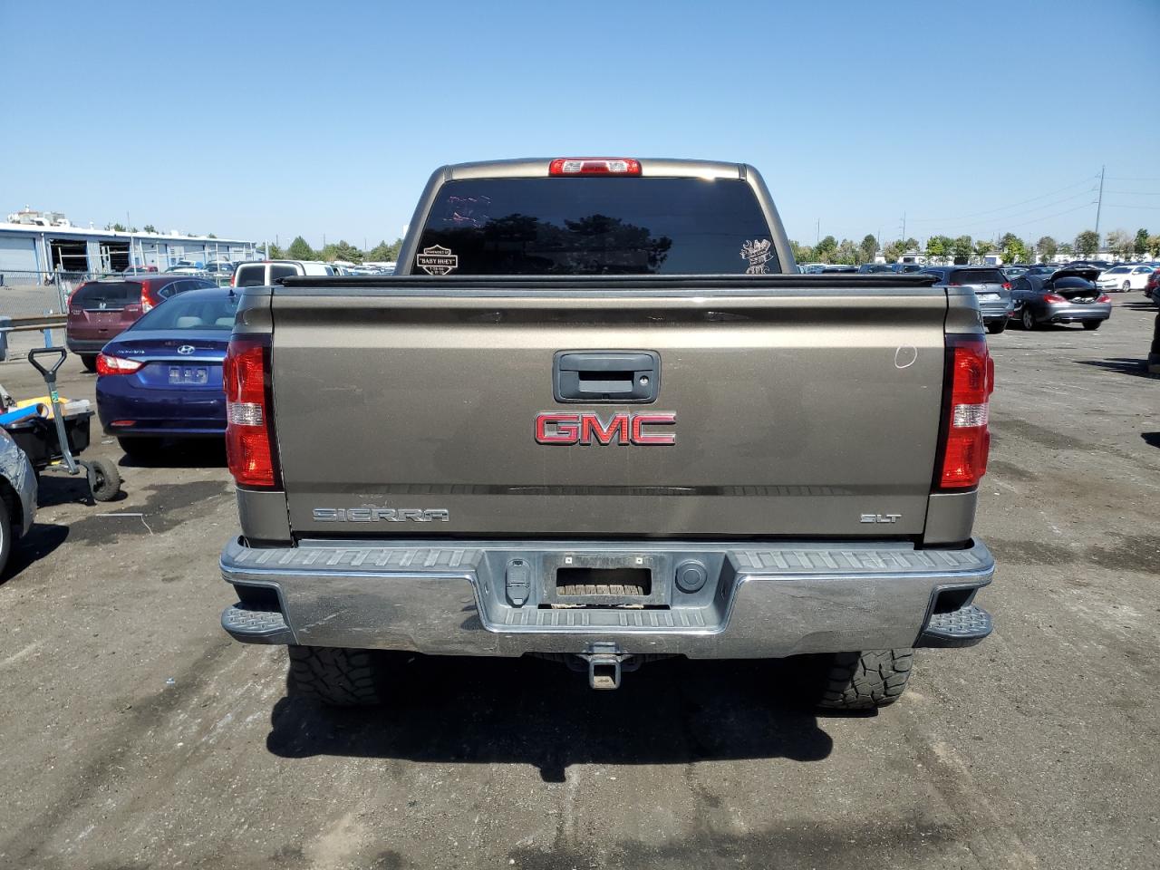 2014 GMC Sierra VIN 3GTU2VECXEG552443 Copart auction photo, water/flood / front end damage thumbnail 6
