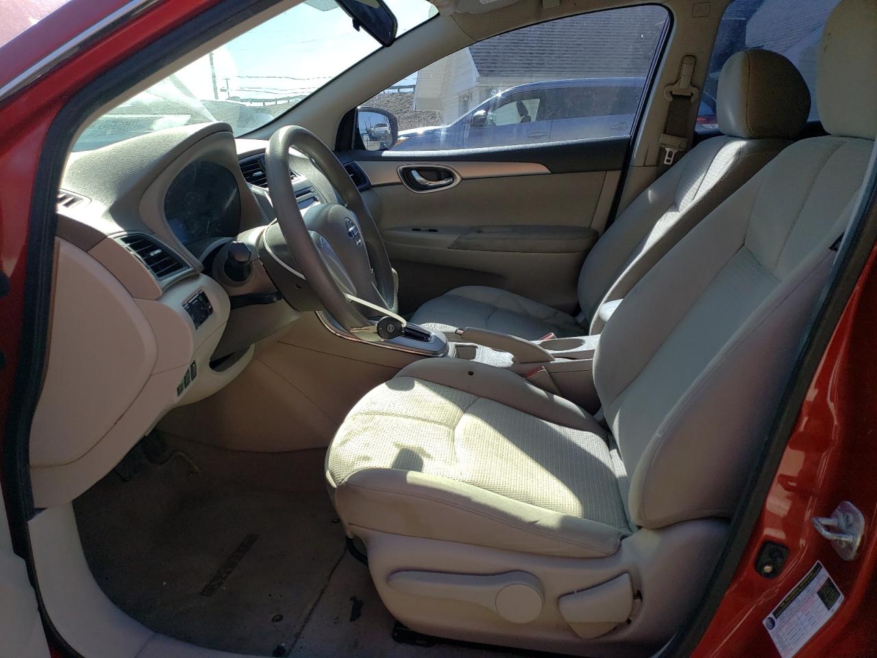2014 Nissan Sentra VIN 3N1AB7AP5EY263393 Copart auction photo, rear end damage thumbnail 7