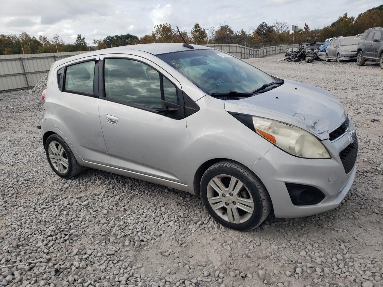 2014 Chevrolet Spark VIN KL8CB6S94EC540410 Copart auction photo, rear end damage thumbnail 4