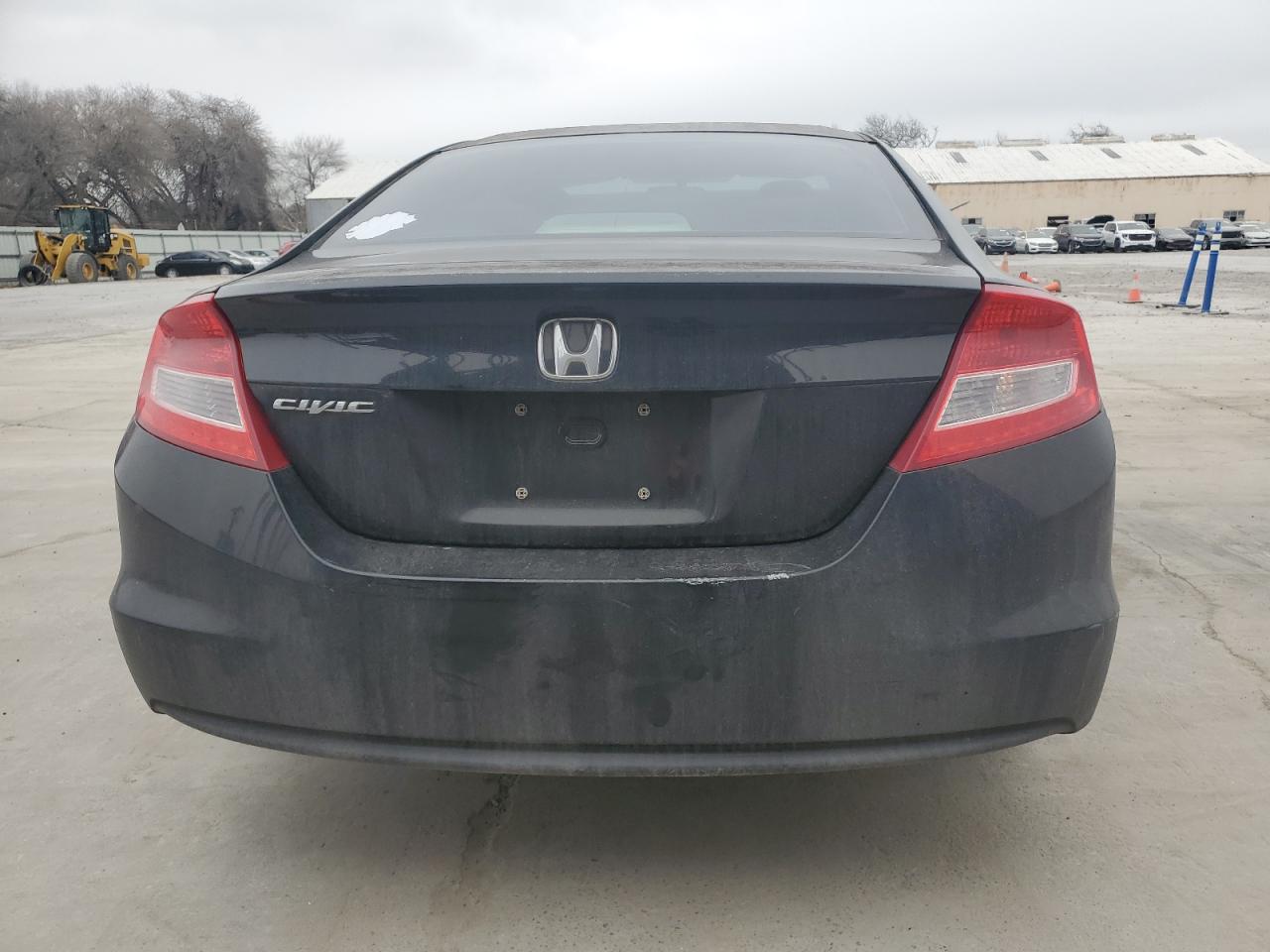 2012 Honda Civic VIN 2HGFG3B57CH504496 Copart auction photo, side / front end damage thumbnail 6