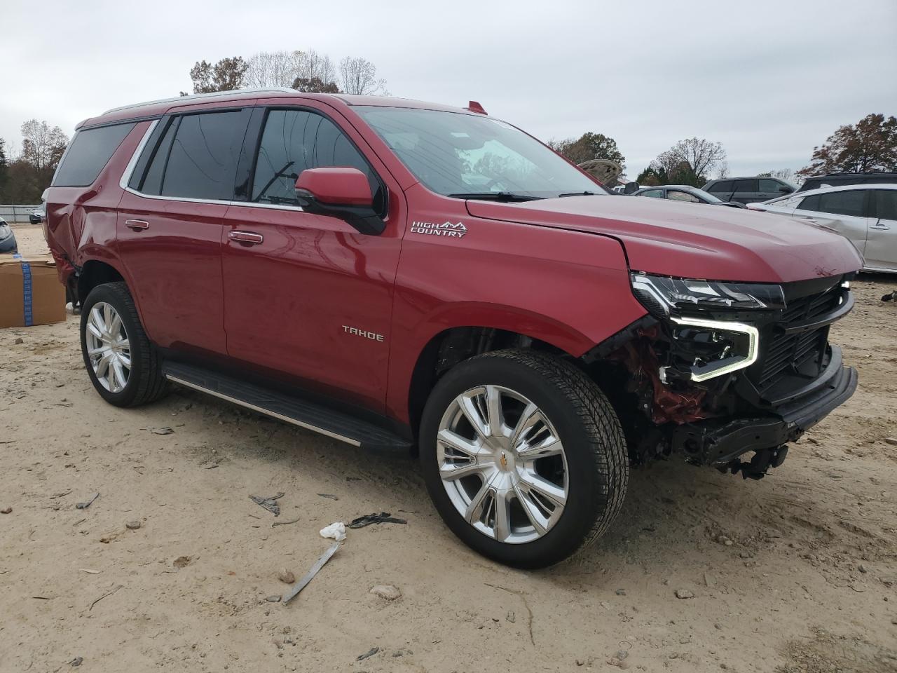 2023 Chevrolet Tahoe VIN 1GNSKTKL1PR508017 Copart auction photo, front end / rear end damage thumbnail 4