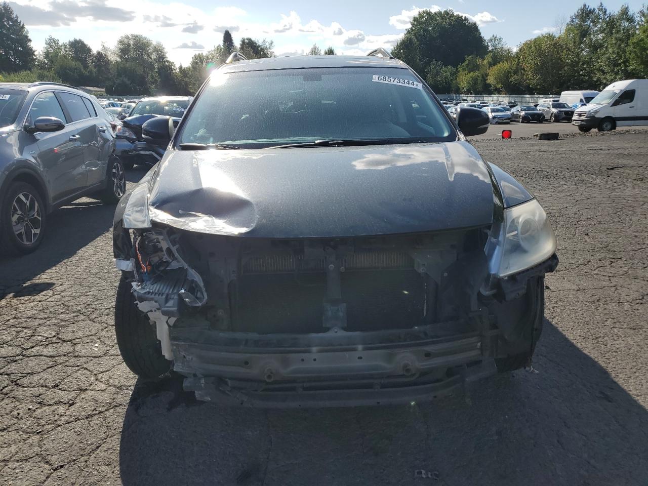 2012 Mazda CX-9 VIN JM3TB3DV9C0333372 Copart auction photo, front end damage thumbnail 5