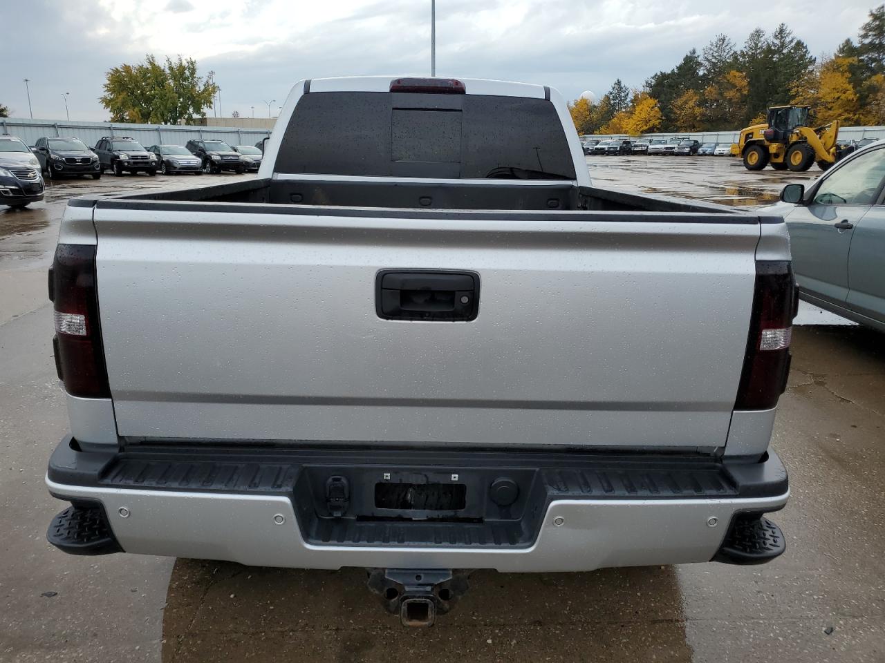 2017 GMC Sierra VIN 1GT12UEY0HF206609 Copart auction photo, front end / side damage thumbnail 6