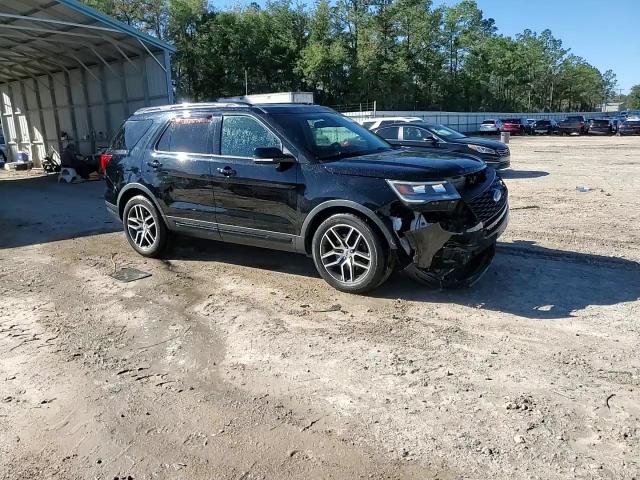 2018 Ford Explorer VIN 1FM5K8GTXJGC11869 Copart auction photo, front end damage thumbnail 14