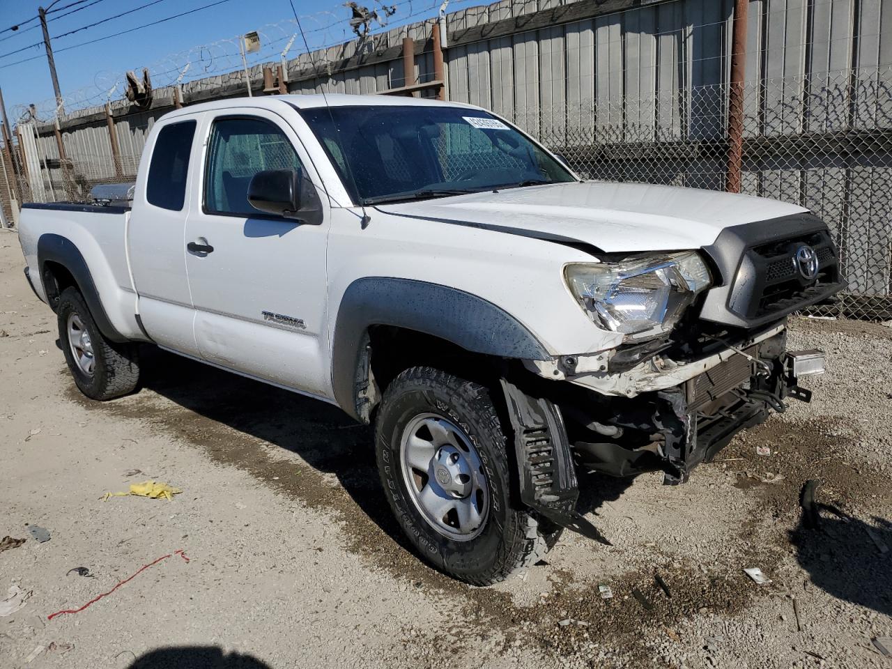 2012 Toyota Tacoma VIN 5TFTU4GNXCX022786 Copart auction photo, front end damage thumbnail 4