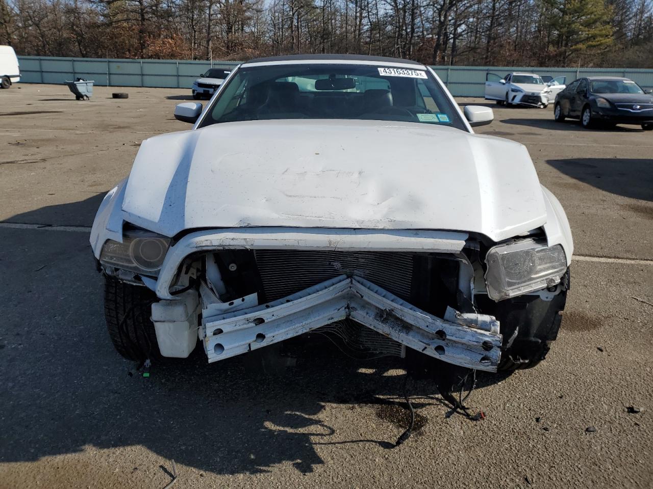 2014 Ford Mustang VIN 1ZVBP8EMXE5218467 Copart auction photo, front end / minor dent/scratches damage thumbnail 5