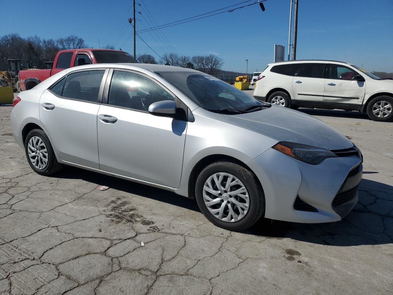 2019 Toyota Corolla VIN 5YFBURHE4KP894868 Copart auction photo, side damage thumbnail 4